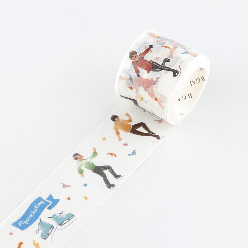 Figure Skating - BGM Washi tape