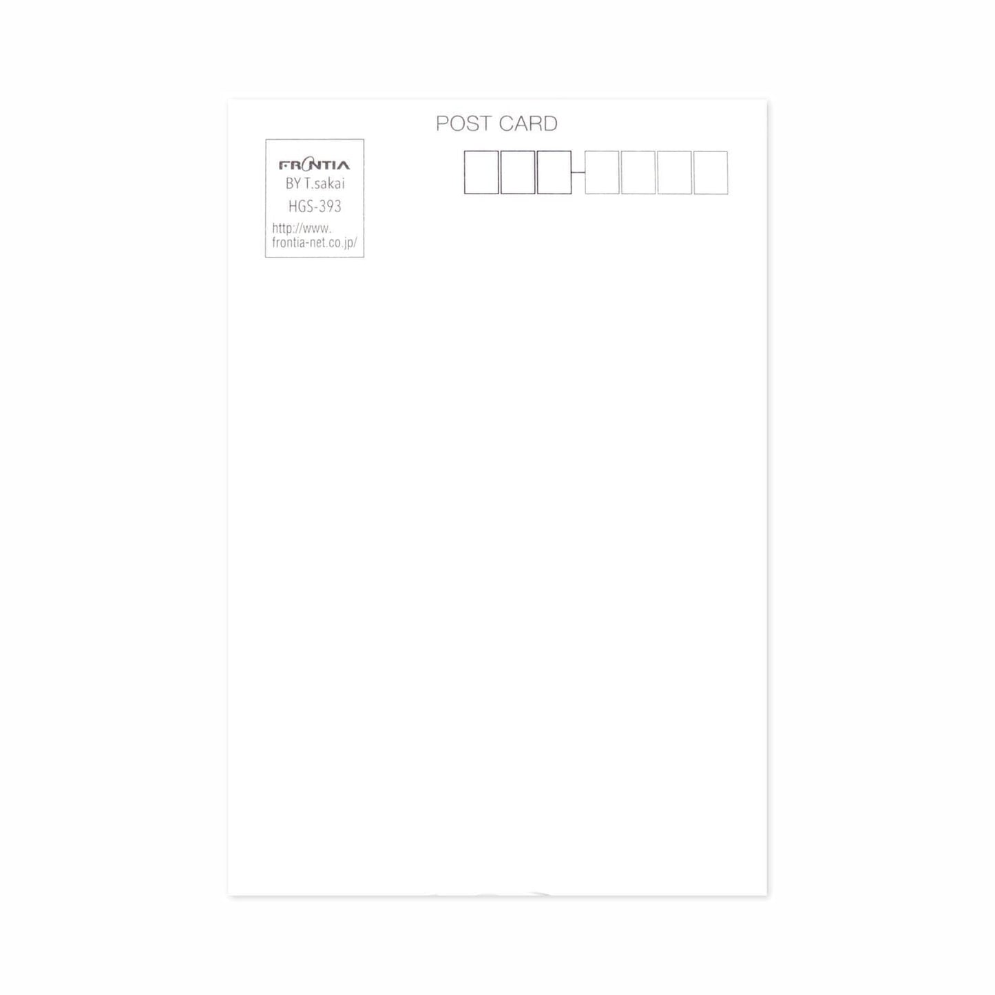 Flower Basket - Frontia postcard pad