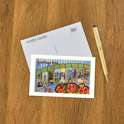 Greetings from Lancaster, Pennsylvania - Found Image postcard