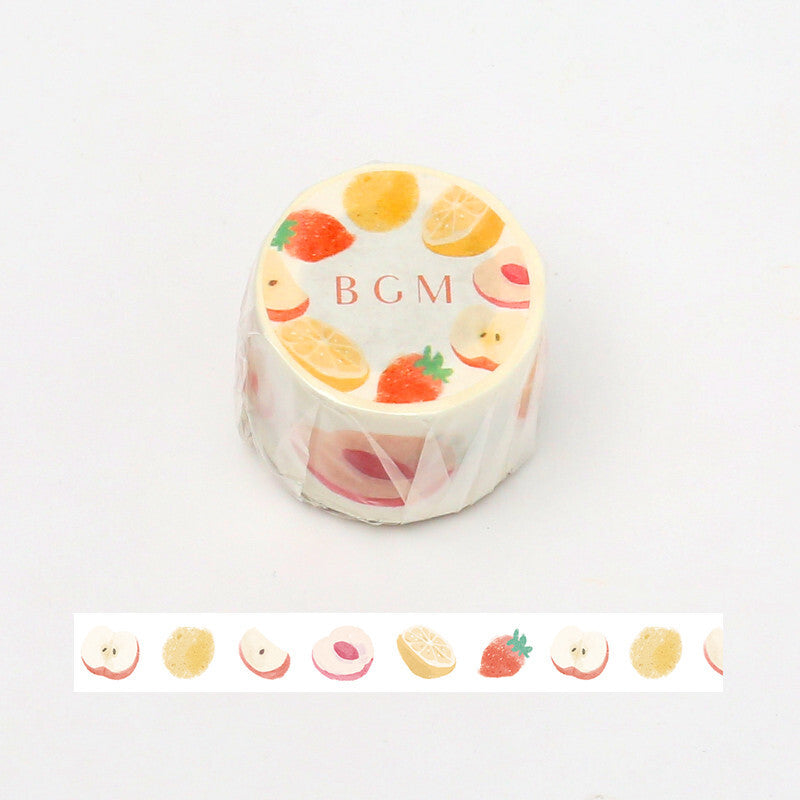 Mixed Fruit - BGM Washi tape