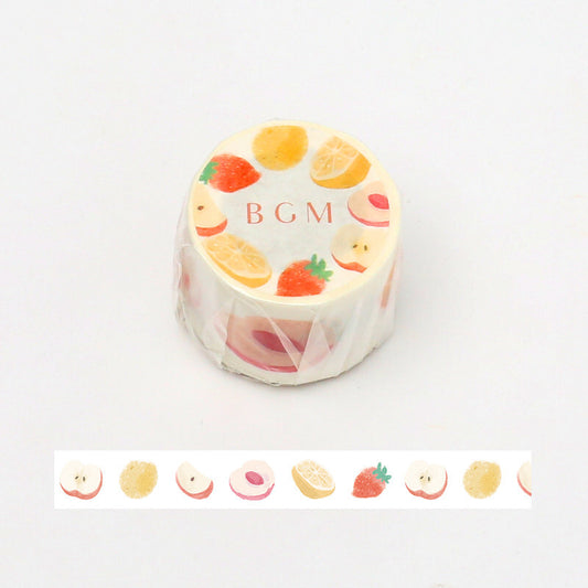 Mixed Fruit - BGM Washi tape