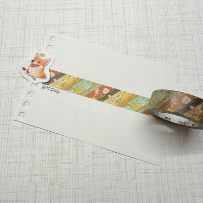 Autumn color flower strip - 55cm sampler - mt DIRECT- mt masking tape(exhibition limited edition)
