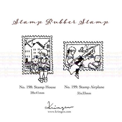 "Stamp House" - Krimgen Rubber Stamp