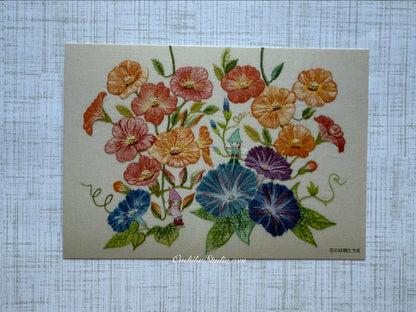 Flower Fairies III - Totsuka Shisyu postcard
