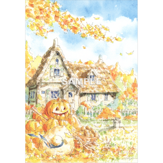 ハロウィンHome - Shinya Uchida Postcard