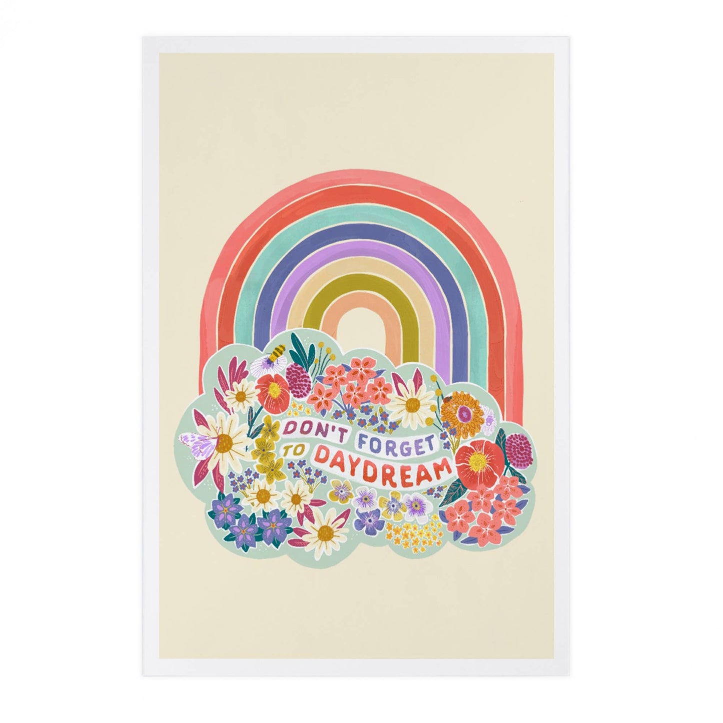 Don't Forget To Daydream - Lantern Press Postcard
