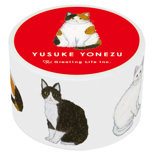 Cat - 米津祐介washi tape - Greeting Life