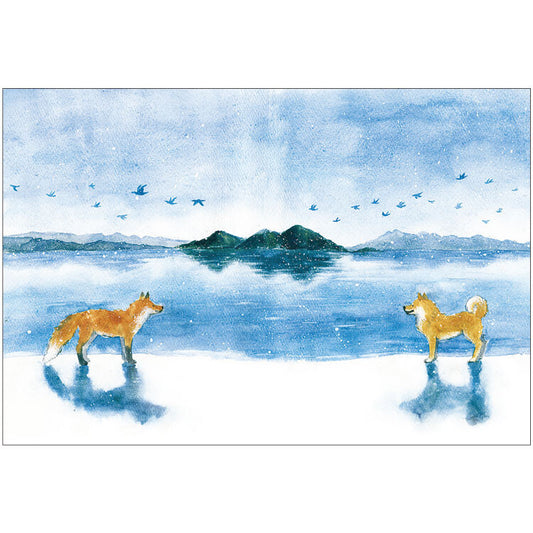 Lake Toya 洞爺湖 - TABISHIBA Postcard