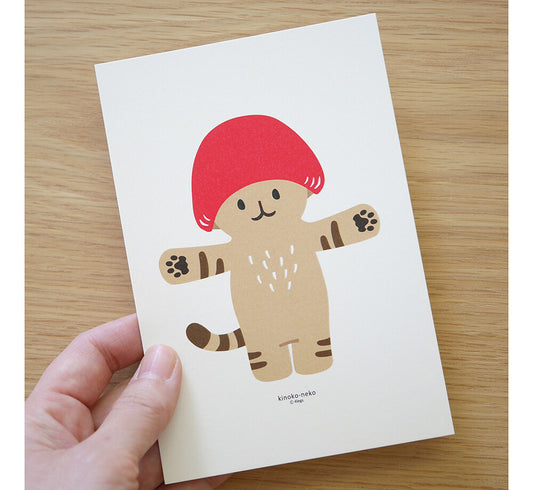 Boku Mushroom Kitten - 4Legs postcards