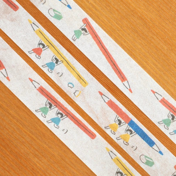 Pencil Dwarf - Furukawashiko washi tape