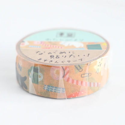Cat Stationery - Furukawashiko washi tape