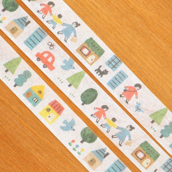 Town - Furukawashiko washi tape