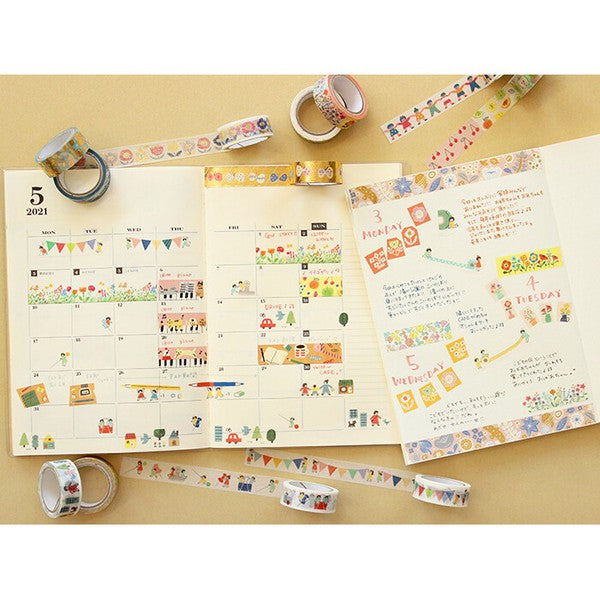 Town - Furukawashiko washi tape