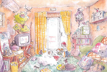 Wizard's House - Mina Kawai Postcard