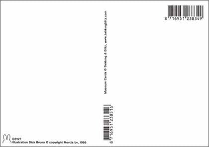 Miffy and toys - Miffy Postcard