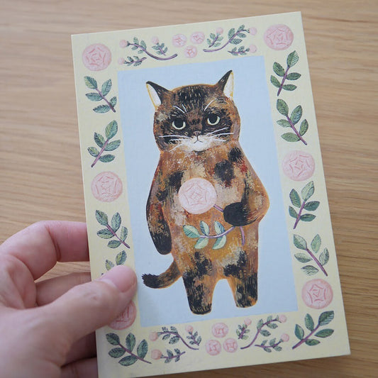 Rusty Cat - Cat in a picture book series- 4Legs postcards