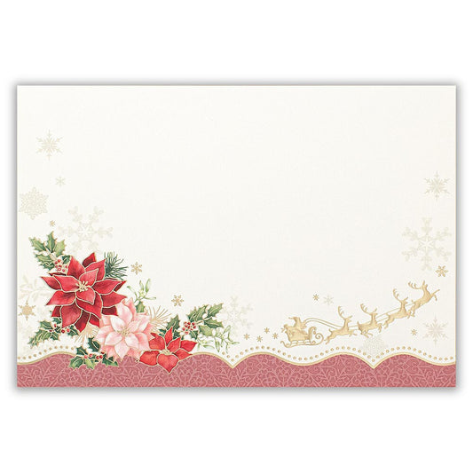 Noel Poinsettia - NB.co Envelope