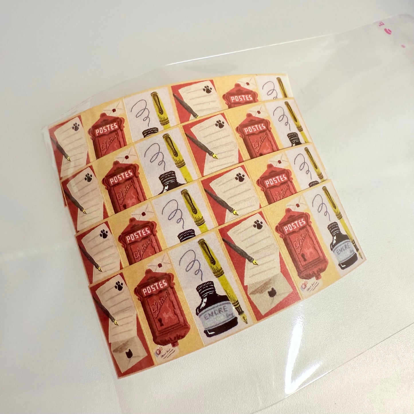 Post - 啓文社印刷 keibunsha - 24 labeler stickers sampler