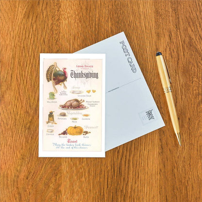 Traditional Dishes - Found Image postcard