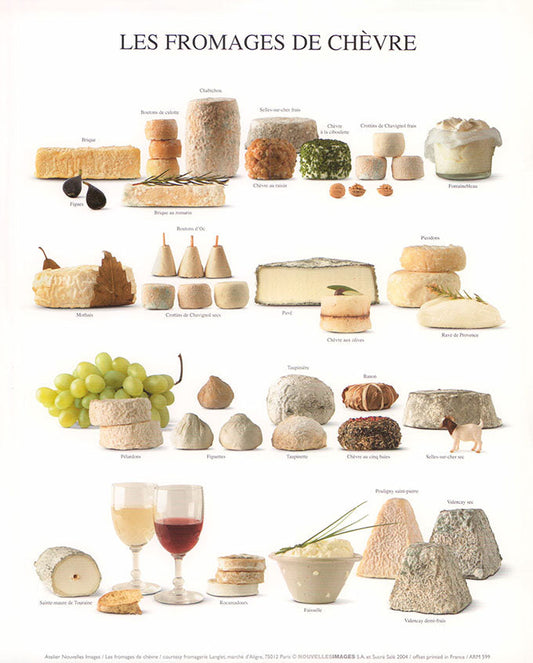 LES FROMAGES DE CHEVRE