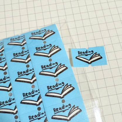 Reading - Abai Design白教授研究所 - 24 labeler stickers sampler