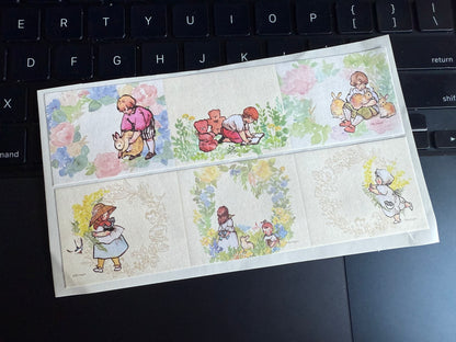 "beautiful plants" - Krimgen - stickey note roll sampler