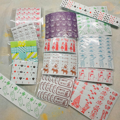 Boo~ - 36 Sublo - 24 label stickers sampler