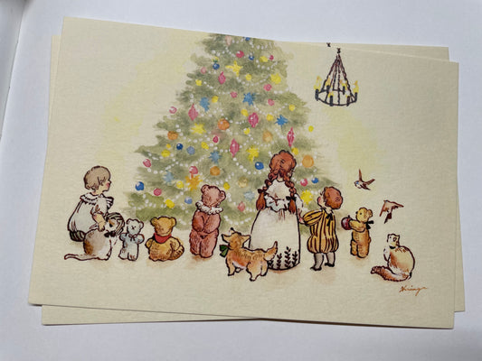 Christmas Tree - Krimgen postcard