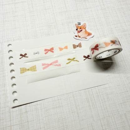 Ribbon - 55cm sampler - mt x Miki Tamura (SHIMOJIMA 心斎橋店) - event limited edition