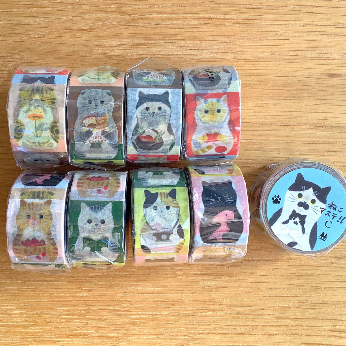Cat #C - 4Legs washi tape