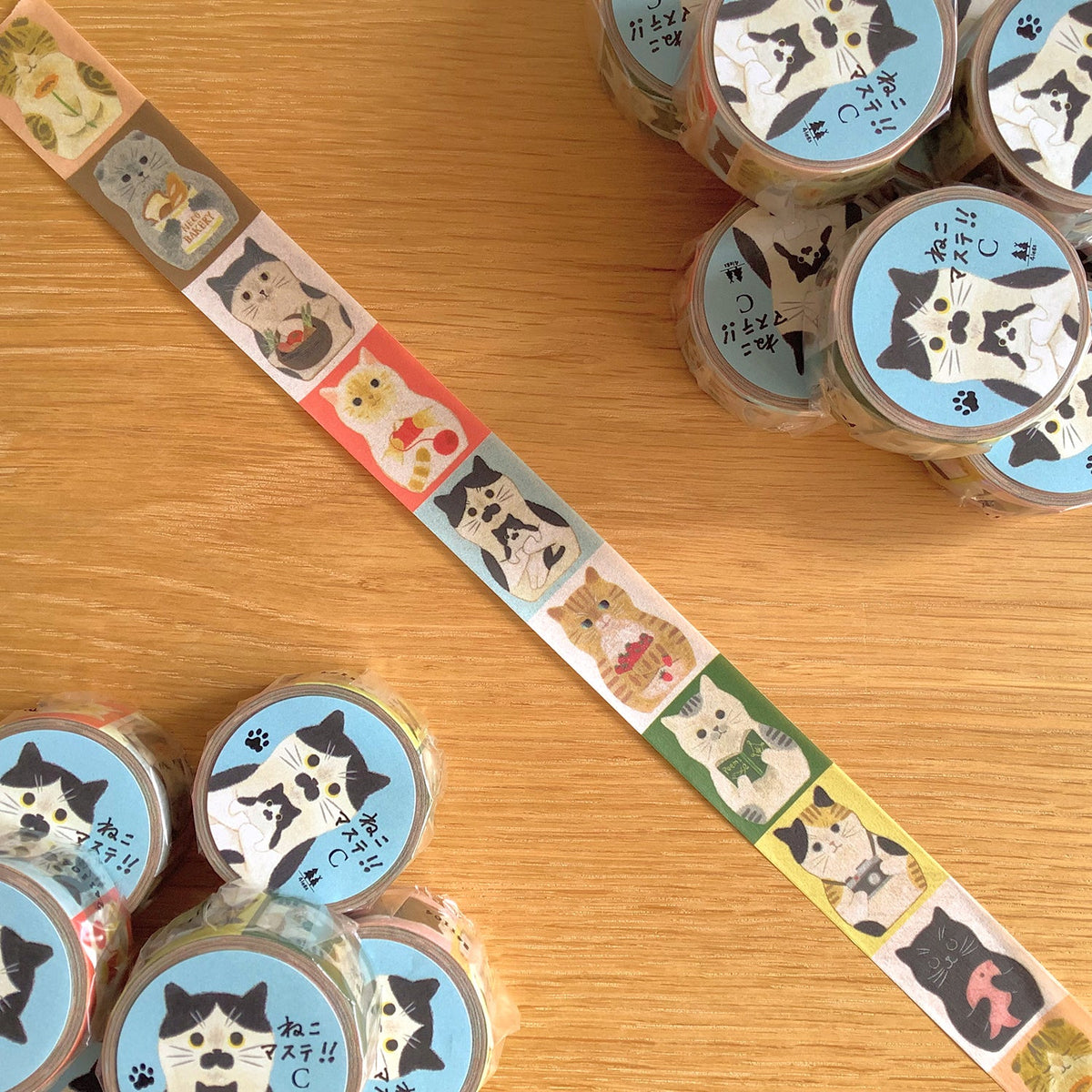 Cat #C - 4Legs washi tape