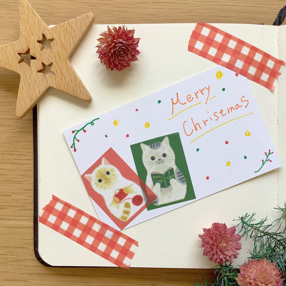 Cat #C - 4Legs washi tape