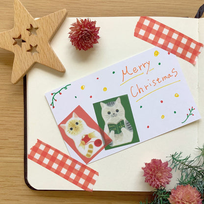 Cat #C - 4Legs washi tape