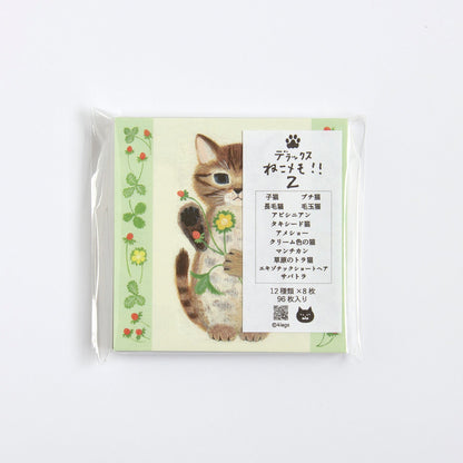 cat memo (set 2)- 4legs memo paper
