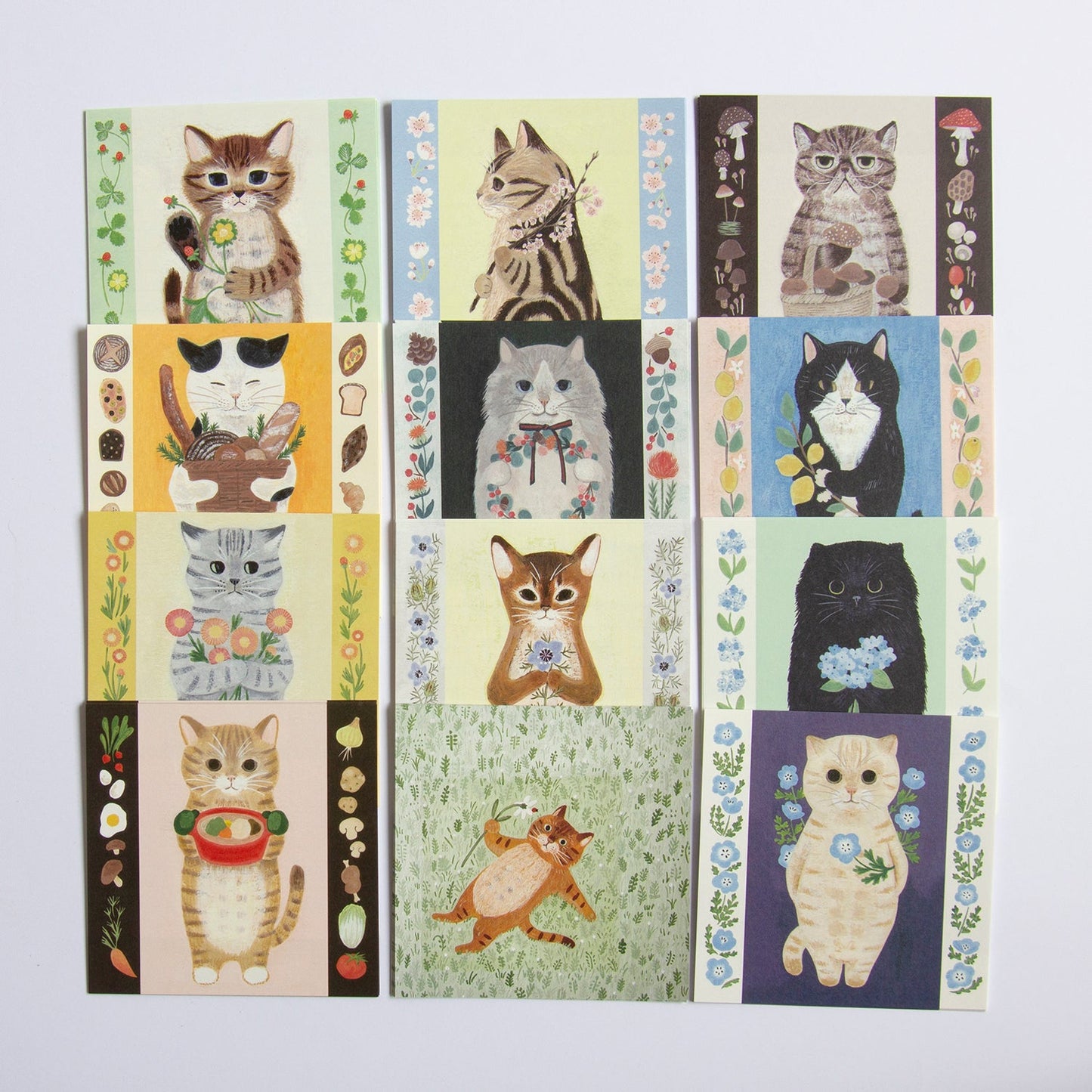 cat memo (set 2)- 4legs memo paper