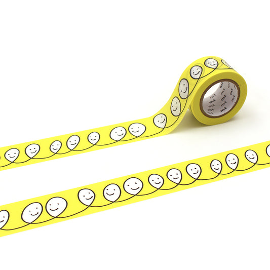 smile・yellow - mt x minä perhonen - masking tape