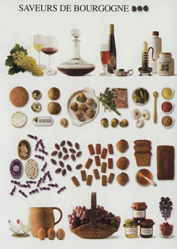 Les Saveurs de Bourgogne - Nouvelles Images postcard