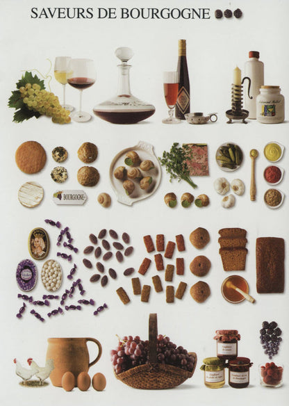 Les Saveurs de Bourgogne - Nouvelles Images postcard