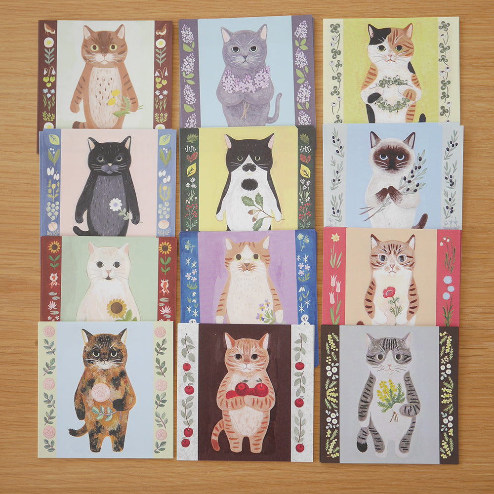 cat memo (set 1)- 4legs memo paper