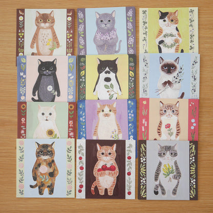 cat memo (set 1)- 4legs memo paper