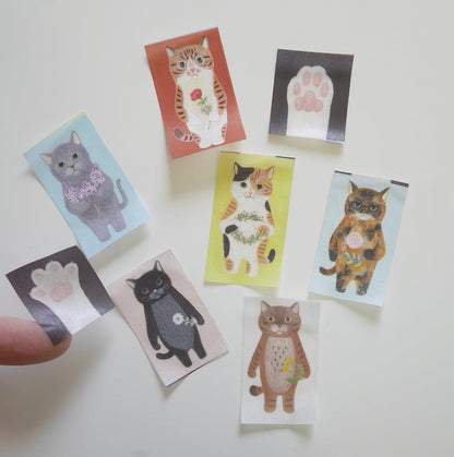 Cat #A - 4Legs washi tape