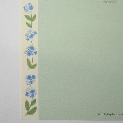 Hairy Cat毛玉ねこ - Cat in a picture book series- 4Legs postcards