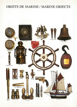 Marine Objects - Nouvelles Images postcard