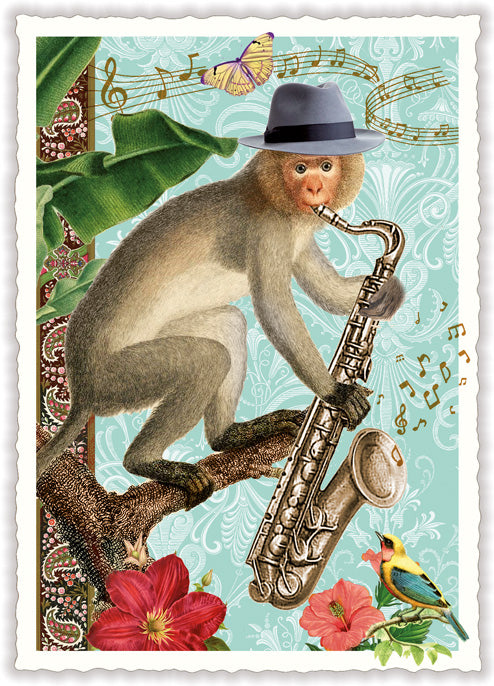 Monkey with hat - PK1203