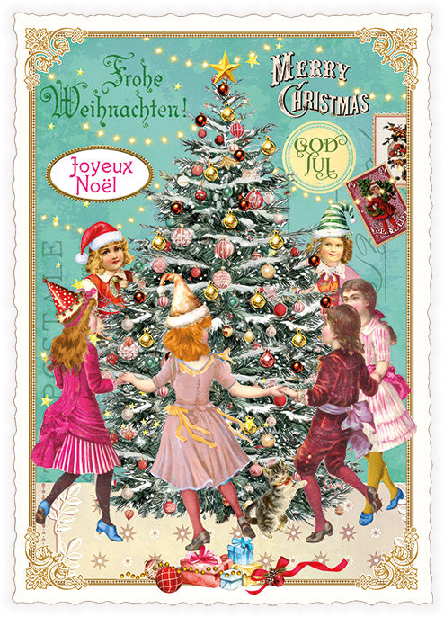 Merry Christmas – Fröhliche Weihnachten – Joyeux Noel - PK1249