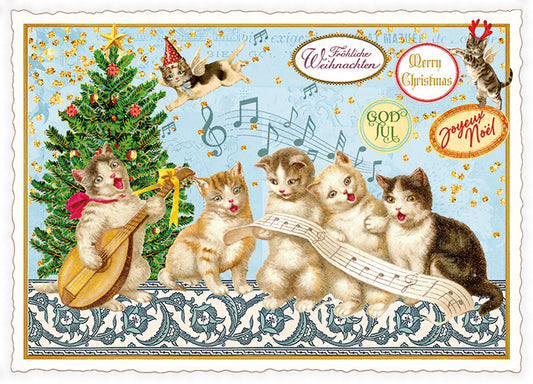 Merry Christmas – Fröhliche Weihnachten – Joyeux Noel - PK1255