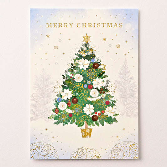 Christmas Tree postcard