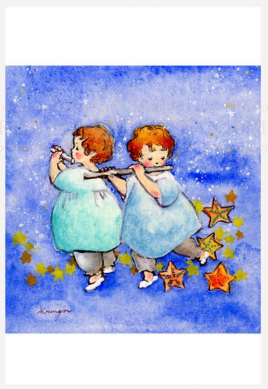 The Twin Stars - Krimgen postcard