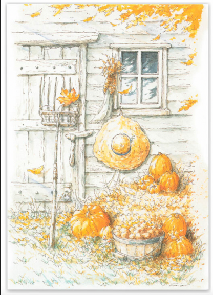 メープルリーフ Fall  - Shinya Uchida Postcard