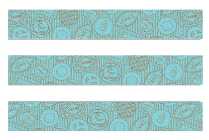 MT Washi Tape Sampler - 0.5m - Blue collection 2